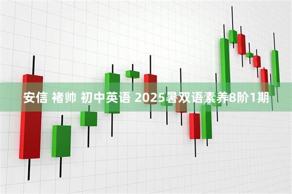 安信 褚帅 初中英语 2025暑双语素养8阶1期